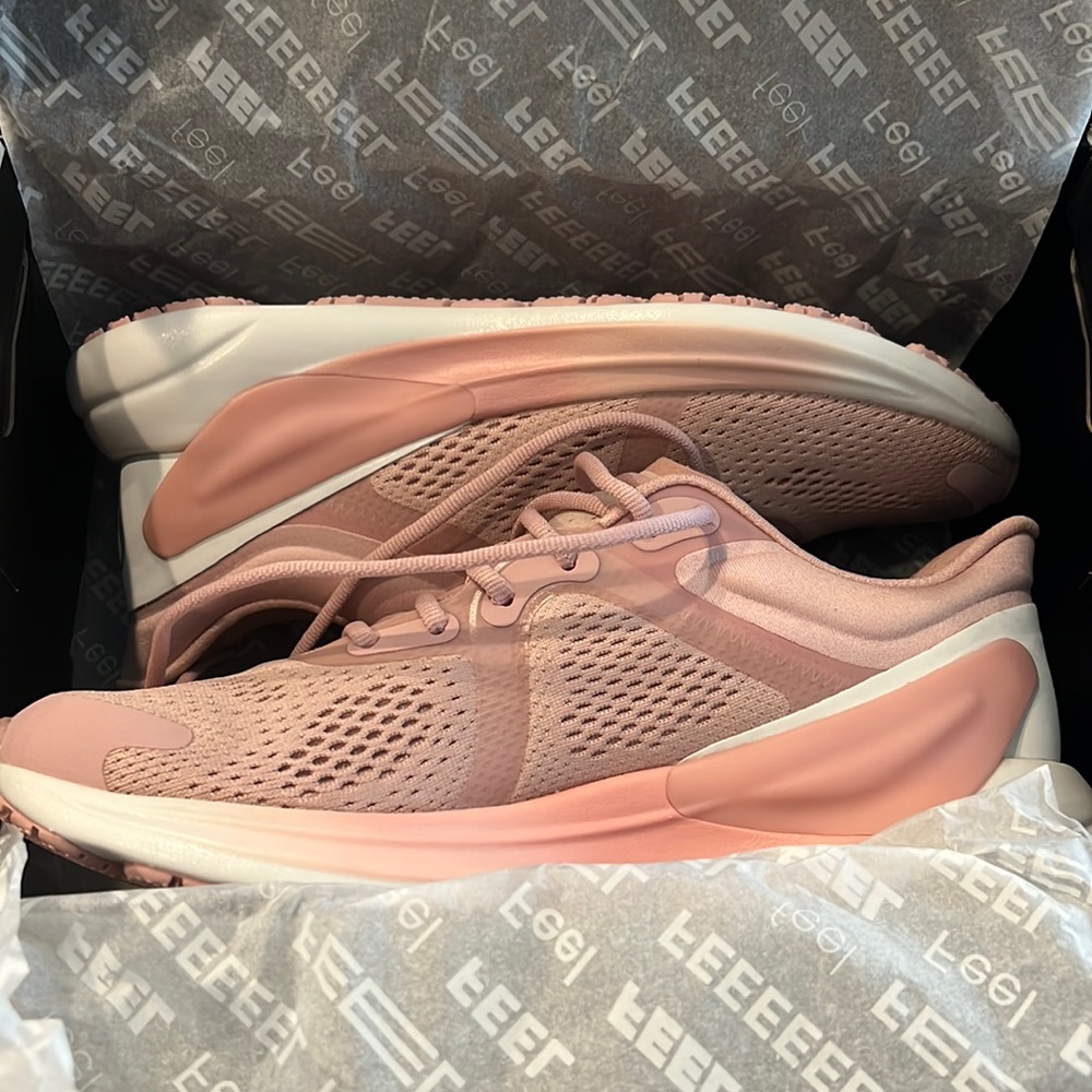 Brand new lululemon blissfeel shoes. Mink berry/pink.